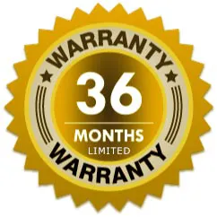 DRAIN-ALL 36 Month Warranty